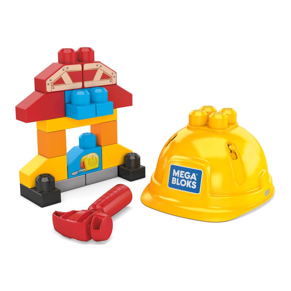 Конструктор MEGA BLOKS Маленький строитель 20дет GNT91 Конструктор MEGA BLOKS Маленький строитель 20дет GNT91