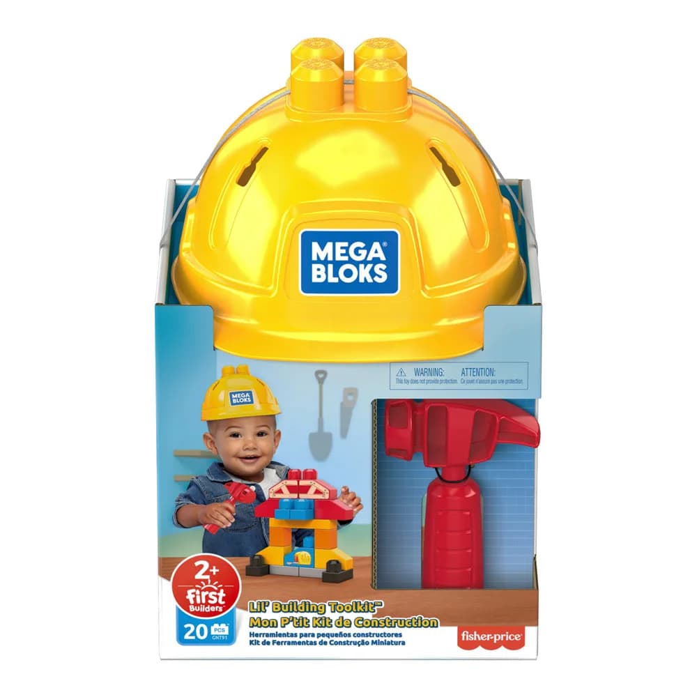 Конструктор MEGA BLOKS Маленький строитель 20дет GNT91 фото 4 Конструктор MEGA BLOKS Маленький строитель 20дет GNT91 фото 4