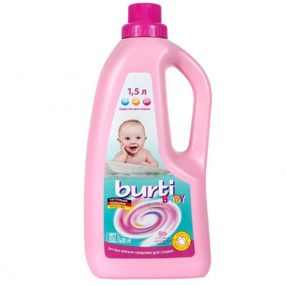 Средство для стирки Burti Baby Liquid 1.5л 0781_928726 Средство для стирки Burti Baby Liquid 1.5л 0781_928726