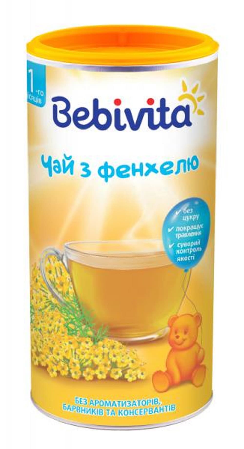 Чай с фенхелем Bebivita 200г 1789 Чай с фенхелем Bebivita 200г 1789
