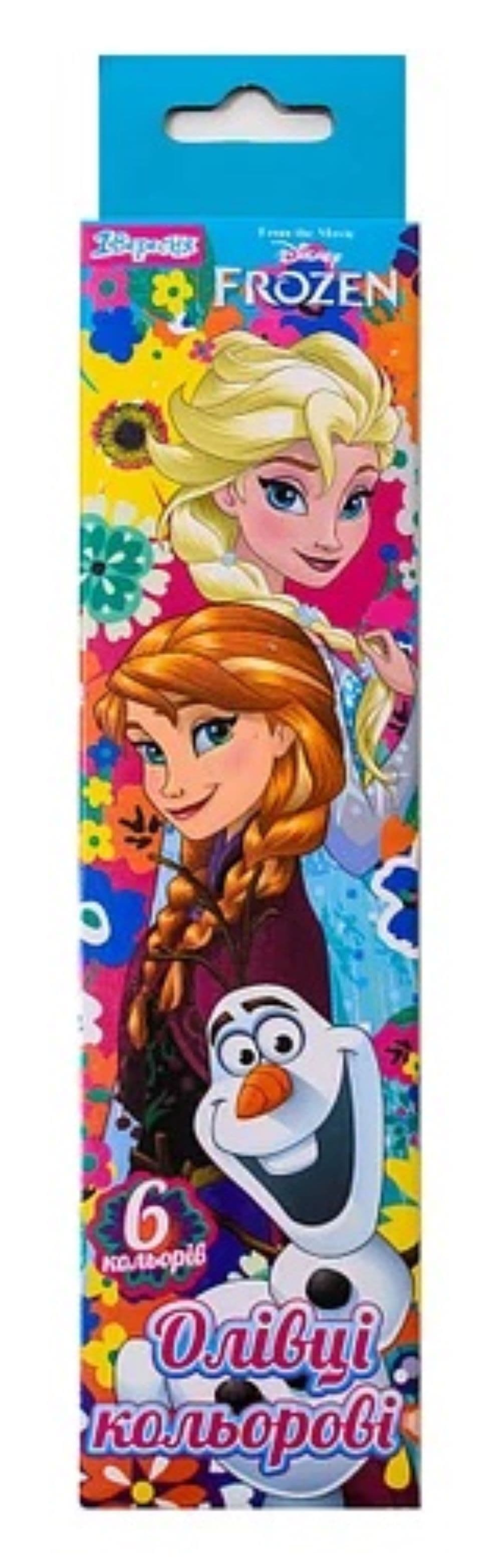 Карандаши 1Вересня Frozen 6цв 290287 Карандаши 1Вересня Frozen 6цв 290287