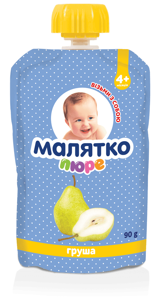 Пюре груша Малятко 90г 11582 Пюре груша Малятко 90г 11582