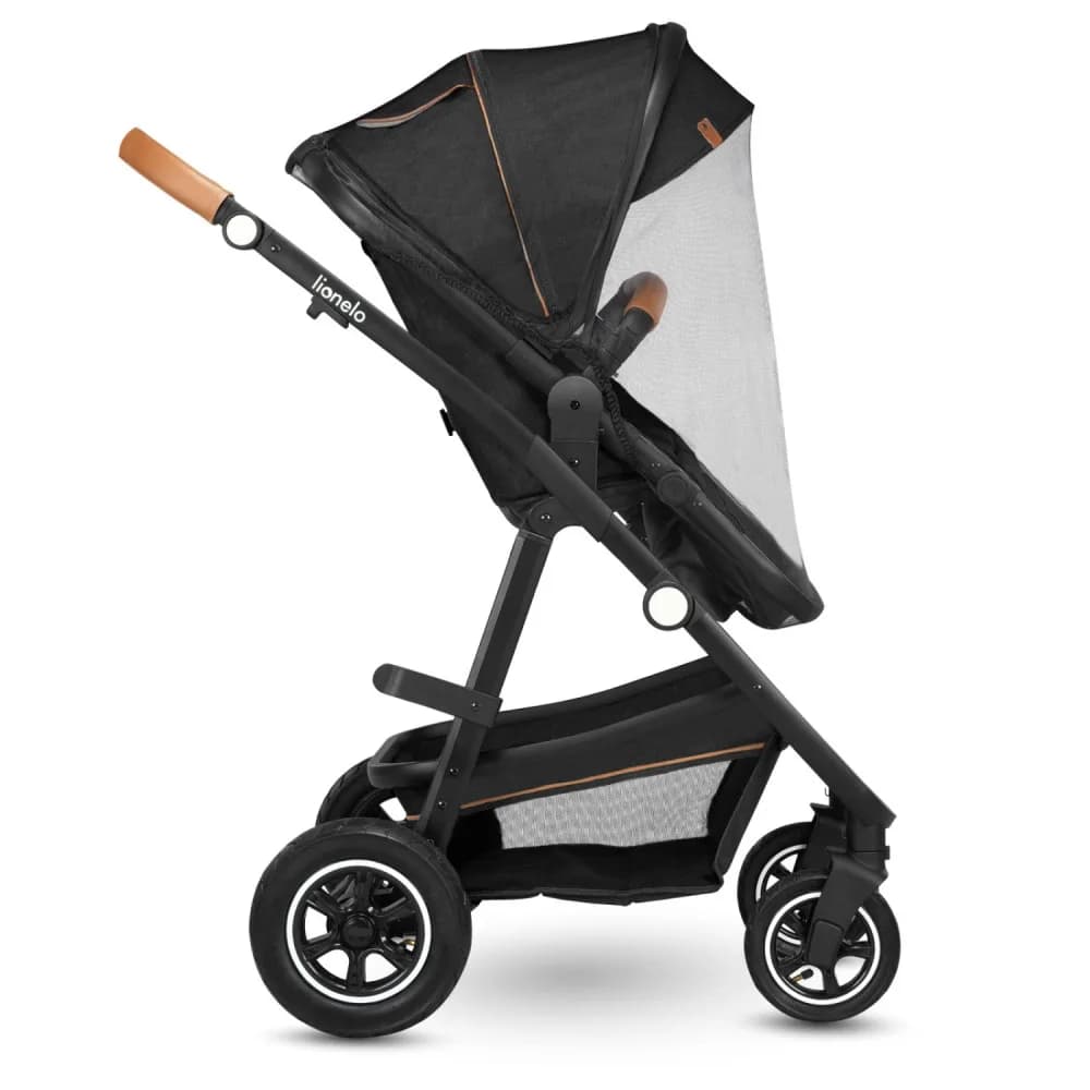 Коляска универсальная 2в1 Lionelo Amber 2 Grey Graphite LO-AMBER GREY GRAPHITE фото 4 Коляска универсальная 2в1 Lionelo Amber 2 Grey Graphite LO-AMBER GREY GRAPHITE фото 4