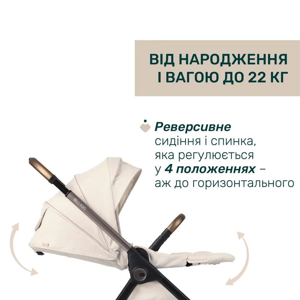 Коляска універсальна 2в1 Chicco Bellagio 87183.50.01 фото 3 Коляска універсальна 2в1 Chicco Bellagio 87183.50.01 фото 3