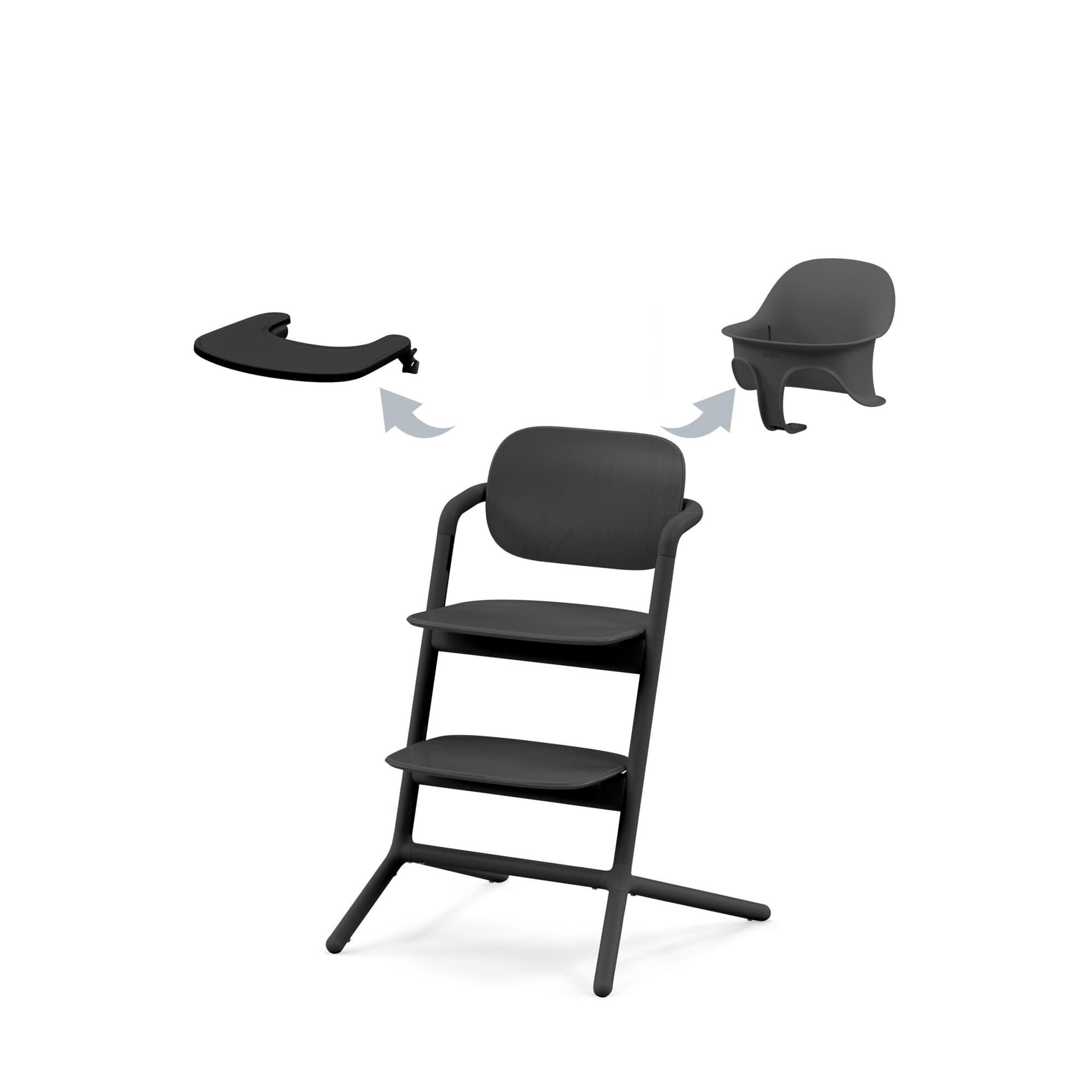 Стільчик для годування 3в1 Cybex Lemo 521003173 Stunning Black Стільчик для годування 3в1 Cybex Lemo 521003173 Stunning Black