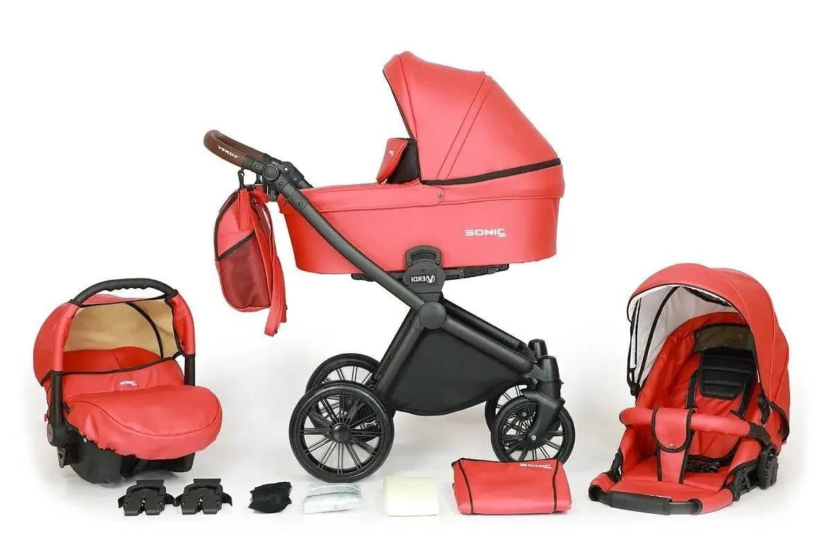 Коляска универсальная 3в1 Verdi Sonic Soft 04 9023-VSS-04 фото 2 Коляска универсальная 3в1 Verdi Sonic Soft 04 9023-VSS-04 фото 2