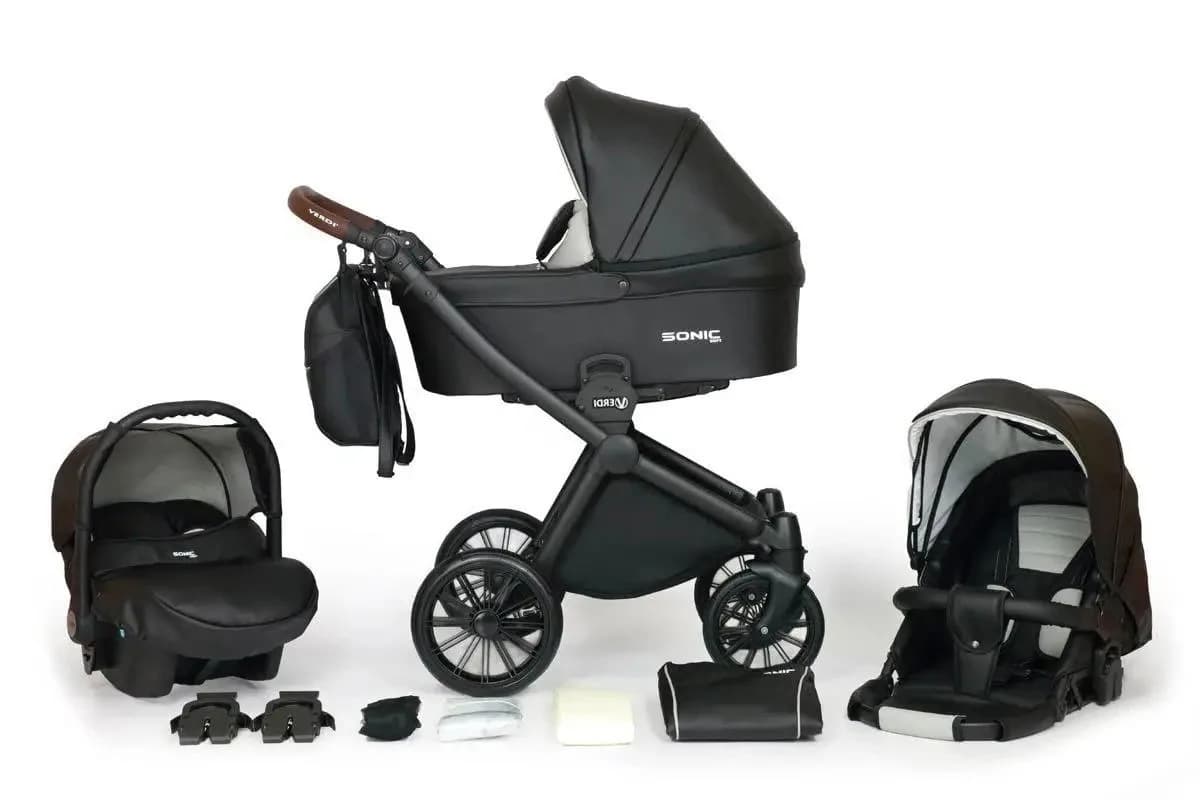 Коляска универсальная 3в1 Verdi Sonic Soft 02 9023-VSS-02 фото 2 Коляска универсальная 3в1 Verdi Sonic Soft 02 9023-VSS-02 фото 2