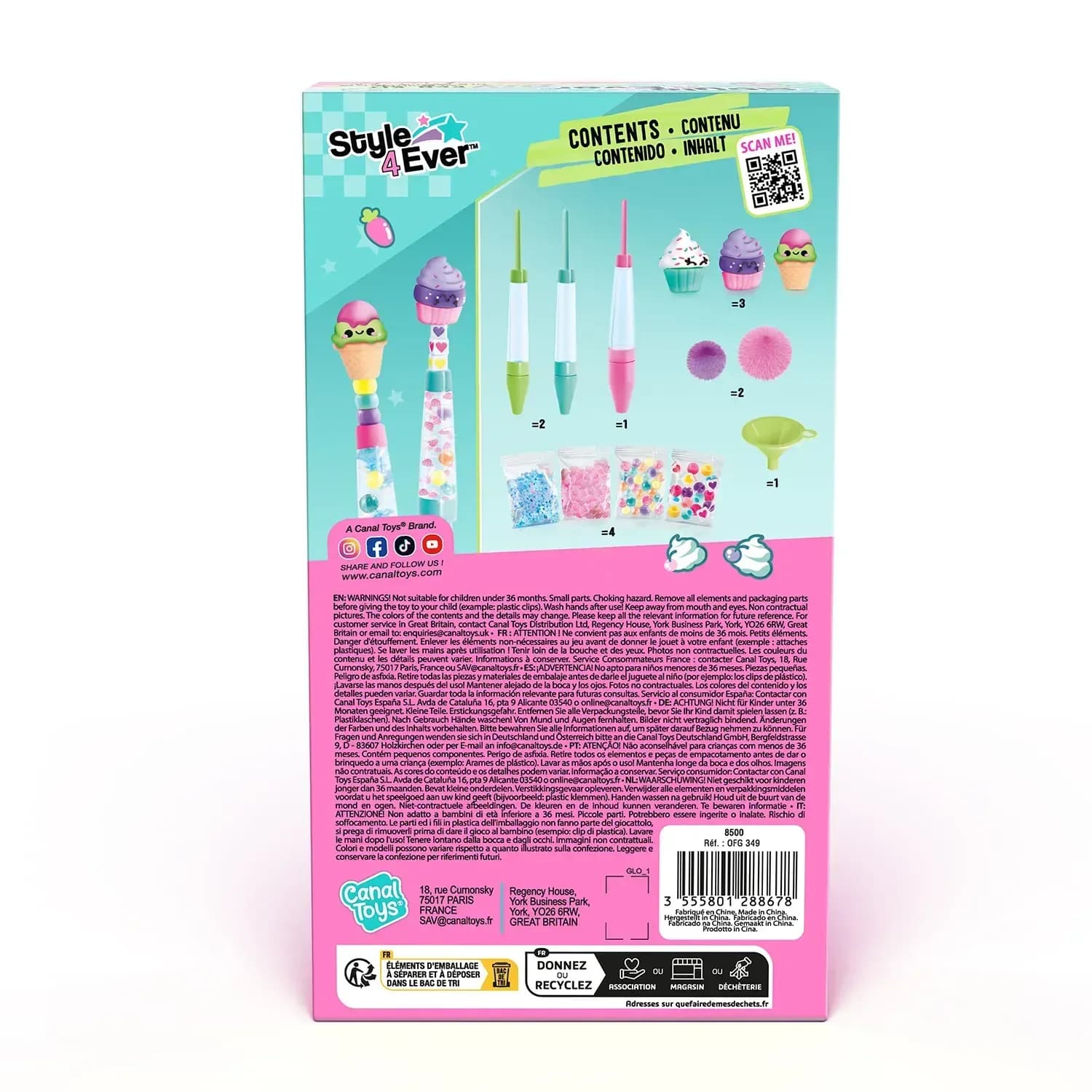 Набор для творчества Canal Toys DIY Style 4 Ever Pen Maker Yummy OFG349/2 фото 3 Набор для творчества Canal Toys DIY Style 4 Ever Pen Maker Yummy OFG349/2 фото 3