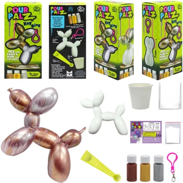 Набір для творчості ToyMonster Брелок Balloon Dog GS-G18194 фото 12 Набір для творчості ToyMonster Брелок Balloon Dog GS-G18194 фото 12