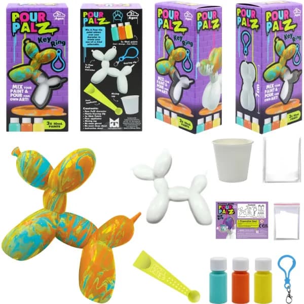 Набір для творчості ToyMonster Брелок Balloon Dog GS-G18194 фото 8 Набір для творчості ToyMonster Брелок Balloon Dog GS-G18194 фото 8