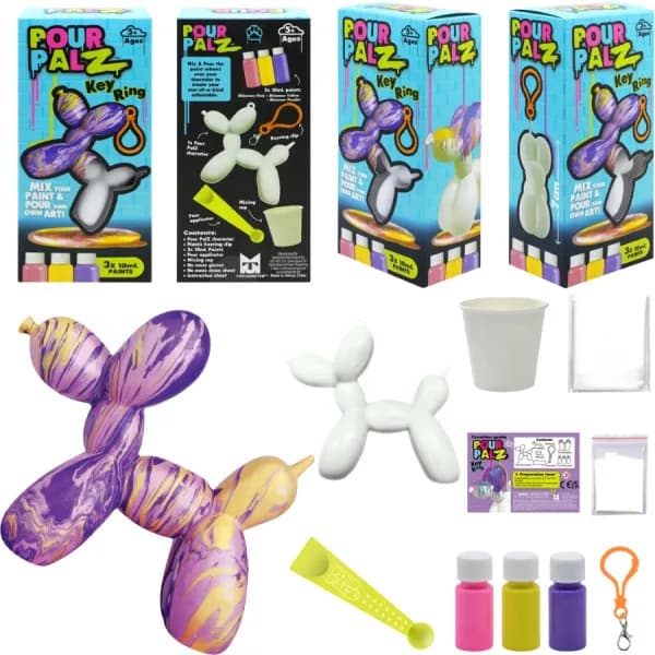 Набір для творчості ToyMonster Брелок Balloon Dog GS-G18194 фото 4 Набір для творчості ToyMonster Брелок Balloon Dog GS-G18194 фото 4