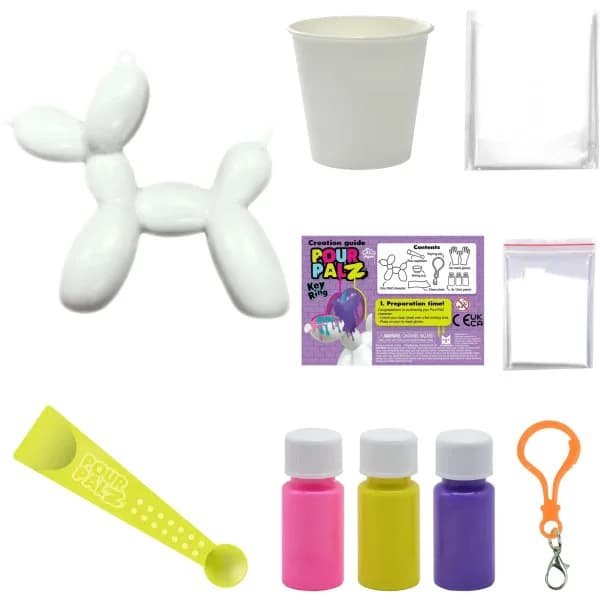 Набір для творчості ToyMonster Брелок Balloon Dog GS-G18194 фото 10 Набір для творчості ToyMonster Брелок Balloon Dog GS-G18194 фото 10