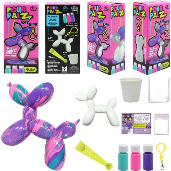 Набір для творчості ToyMonster Брелок Balloon Dog GS-G18194 фото 7 Набір для творчості ToyMonster Брелок Balloon Dog GS-G18194 фото 7