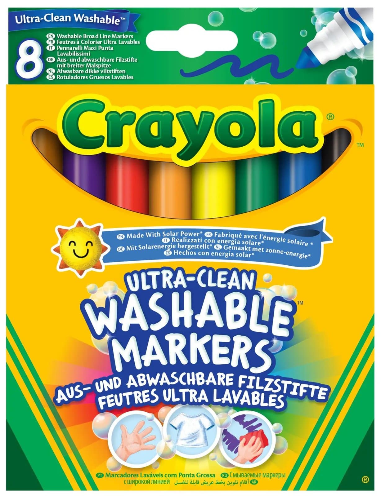 Фломастеры 8цв Crayola 256348.012 Фломастеры 8цв Crayola 256348.012