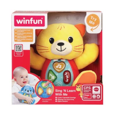 Игрушка мягкая WinFun Котенок 0685-01 Игрушка мягкая WinFun Котенок 0685-01