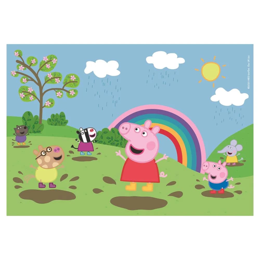 Пазл 2в1 Clementoni Peppa Pig 2*60эл 21622 фото 3 Пазл 2в1 Clementoni Peppa Pig 2*60эл 21622 фото 3