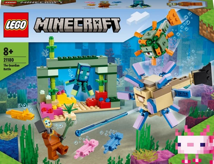 Конструктор Lego Minecraft Битва вартових 255дет 21180 Конструктор Lego Minecraft Битва вартових 255дет 21180