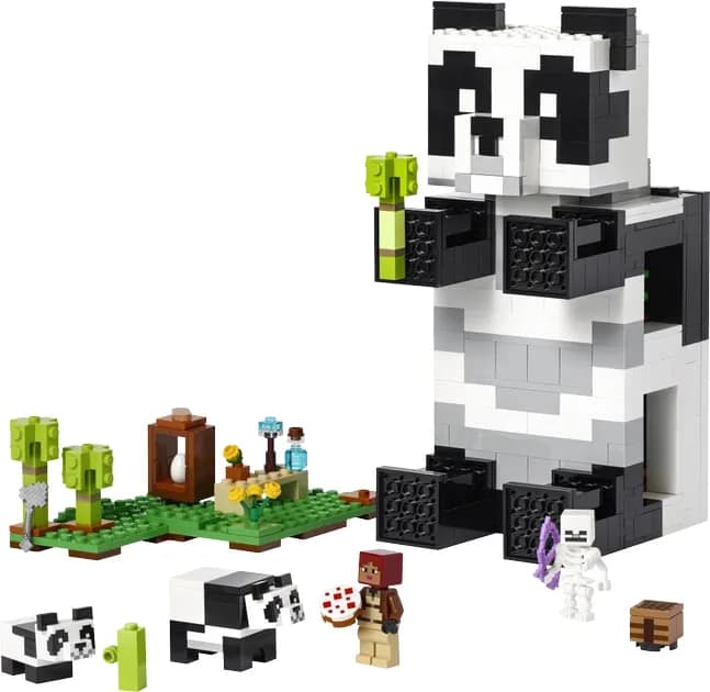 Конструктор Lego Minecraft Помешкання панди 553дет 21245 фото 7 Конструктор Lego Minecraft Помешкання панди 553дет 21245 фото 7