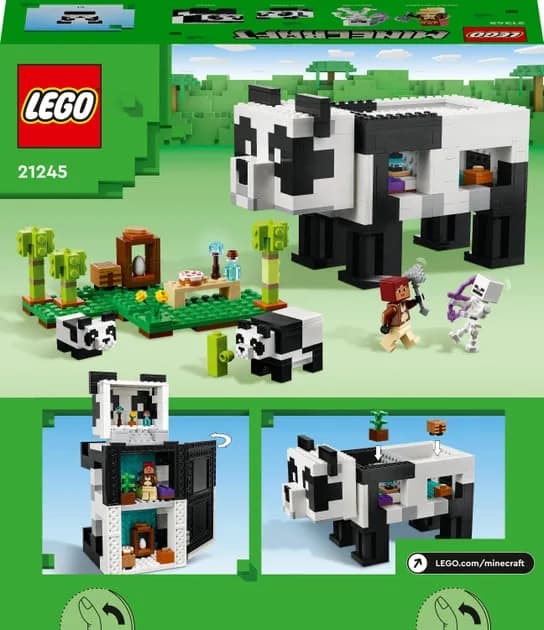 Конструктор Lego Minecraft Помешкання панди 553дет 21245 фото 6 Конструктор Lego Minecraft Помешкання панди 553дет 21245 фото 6