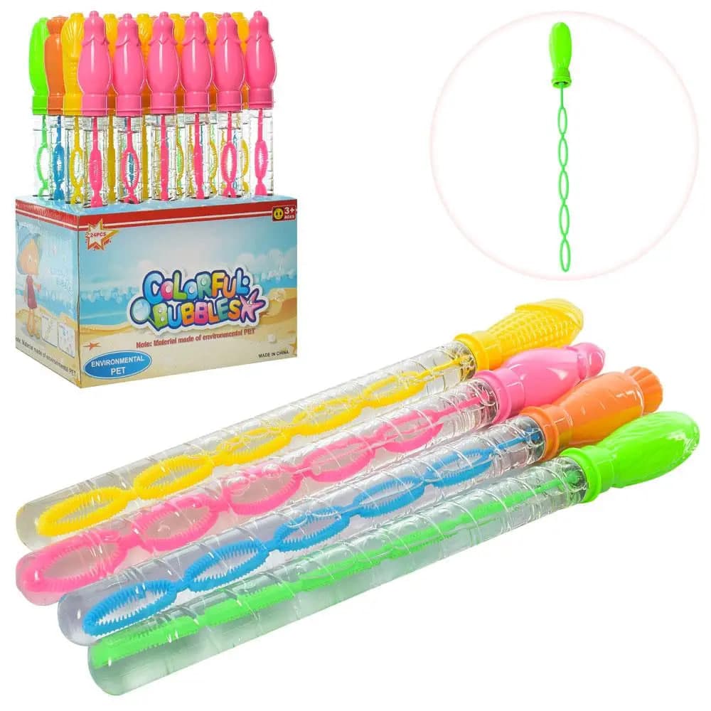 Мильні бульбашки Toys K Овочі 36см 588-12 Мильні бульбашки Toys K Овочі 36см 588-12