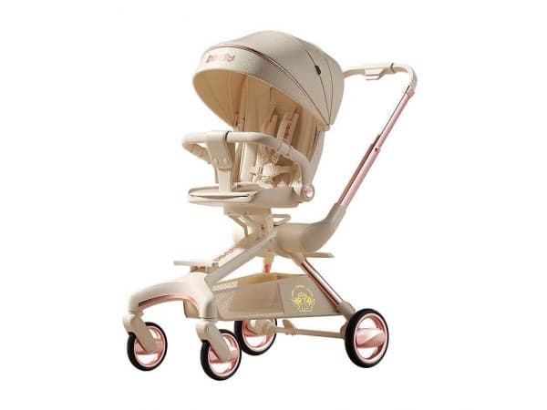 Коляска прогулочная Beruty Spaсe BBTL-08BE beige/gold Коляска прогулочная Beruty Spaсe BBTL-08BE beige/gold