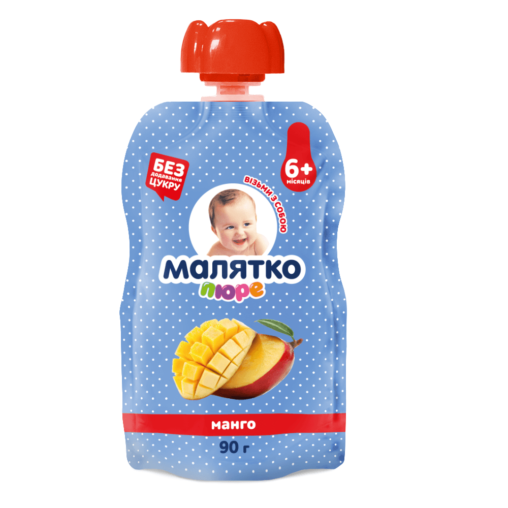 Пюре Малятко манго 90г 12343 Пюре Малятко манго 90г 12343