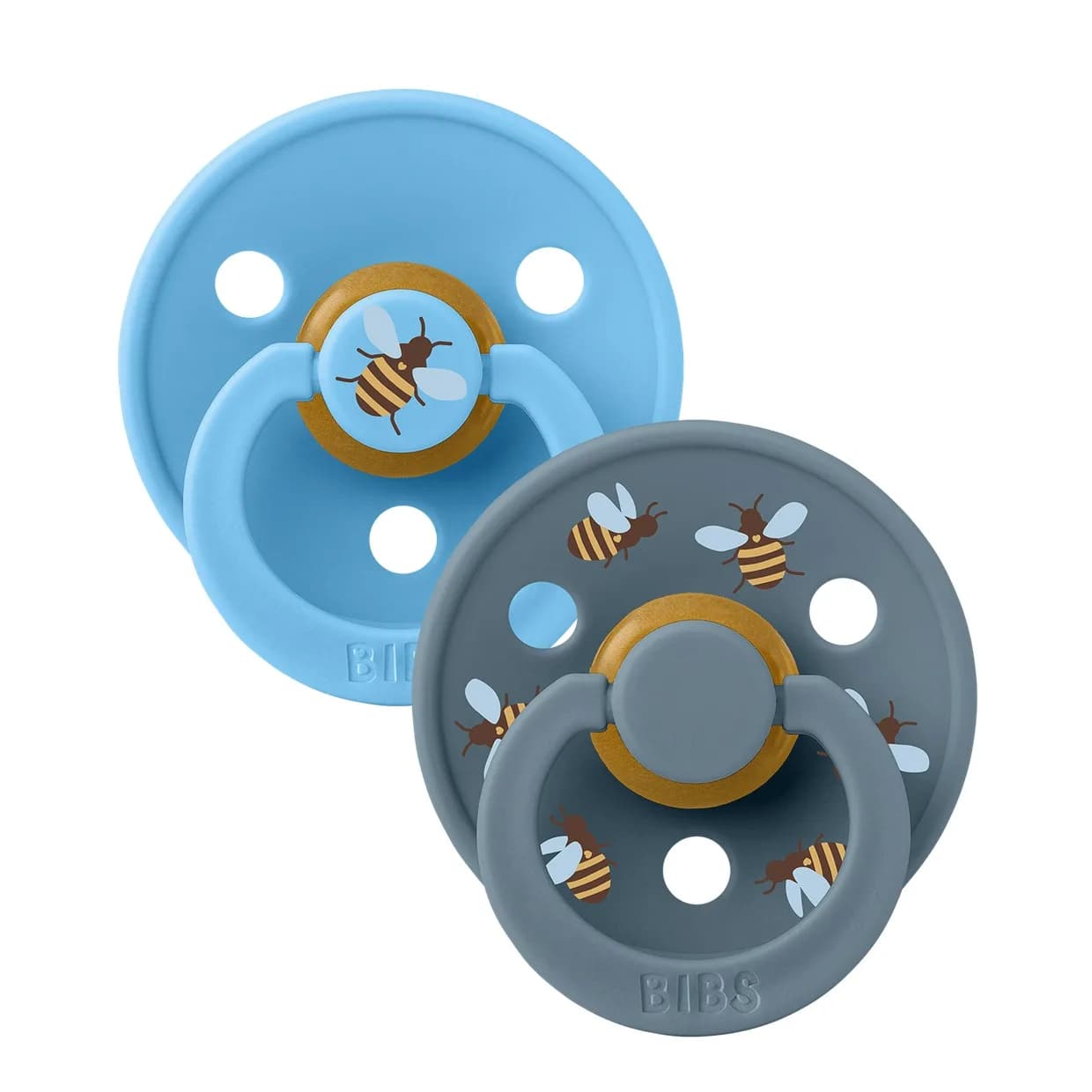 Пустышка латексная BIBS Pacifier Studio Colour 6-18м 2шт 12024101 фото 2 Пустышка латексная BIBS Pacifier Studio Colour 6-18м 2шт 12024101 фото 2
