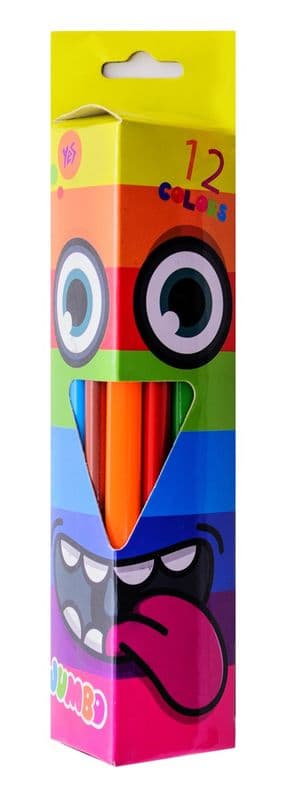 Карандаши Yes Jumbo 12цв 290370 Карандаши Yes Jumbo 12цв 290370