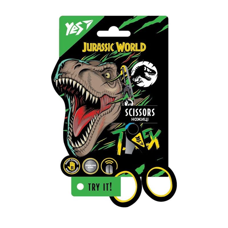 Ножиці Yes Jurassic World 13см 480418 Ножиці Yes Jurassic World 13см 480418