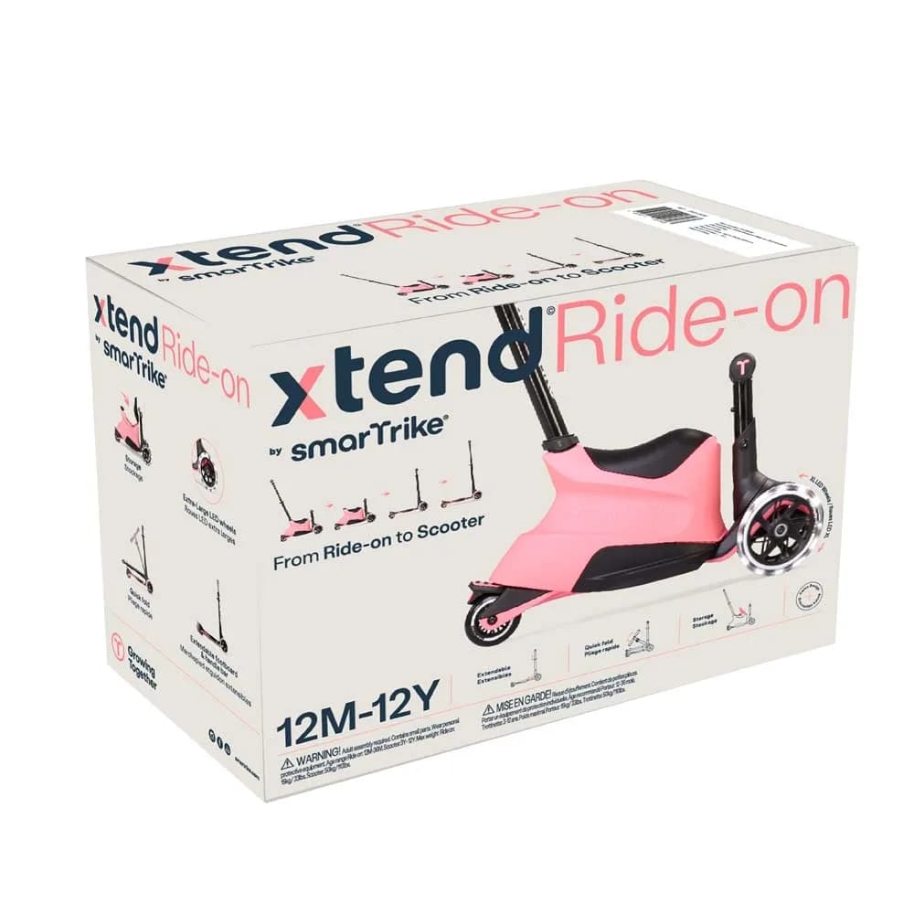 Самокат 3-х колесный smarTrike Xtend Plus Ride On 2401306 Salmon фото 11 Самокат 3-х колесный smarTrike Xtend Plus Ride On 2401306 Salmon фото 11