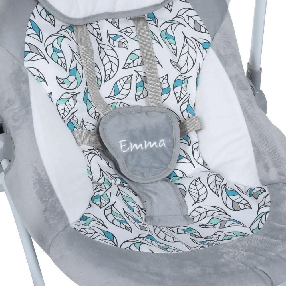 Гойдалка-шезлонг El Camino Emma ME 1076 Gray Mint Feathes фото 3 Гойдалка-шезлонг El Camino Emma ME 1076 Gray Mint Feathes фото 3