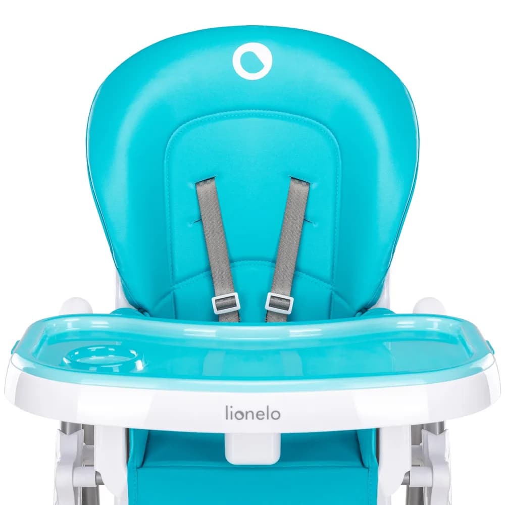 Стул для кормления Lionelo Linn Plus Turquoise LO-LINN PLUS TURQUOISE фото 3 Стул для кормления Lionelo Linn Plus Turquoise LO-LINN PLUS TURQUOISE фото 3