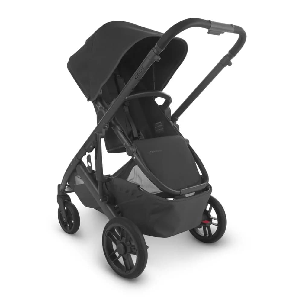 Коляска прогулочная Uppababy Cruz V2 Jake Charcoal/Carbon frame/Black leather 0420-CRZ-EU- JKE фото 2 Коляска прогулочная Uppababy Cruz V2 Jake Charcoal/Carbon frame/Black leather 0420-CRZ-EU- JKE фото 2