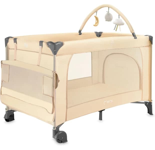 Манеж MoMi BELOVE PLUS Beige LOZE00026 Манеж MoMi BELOVE PLUS Beige LOZE00026