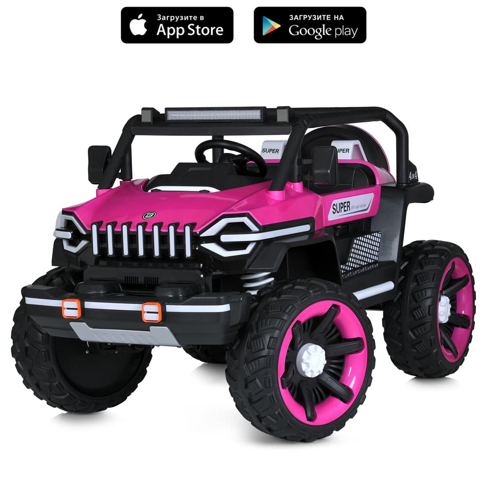 Електромобіль Bambi Racer Джип M 5824EBLRS-8(24V) Електромобіль Bambi Racer Джип M 5824EBLRS-8(24V)
