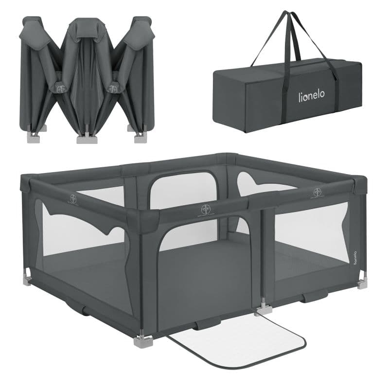 Манеж Lionelo Florence Easy Fold Grey Graphite LO-FLORENCE EASY FOLD GREY GRAPHITE Манеж Lionelo Florence Easy Fold Grey Graphite LO-FLORENCE EASY FOLD GREY GRAPHITE