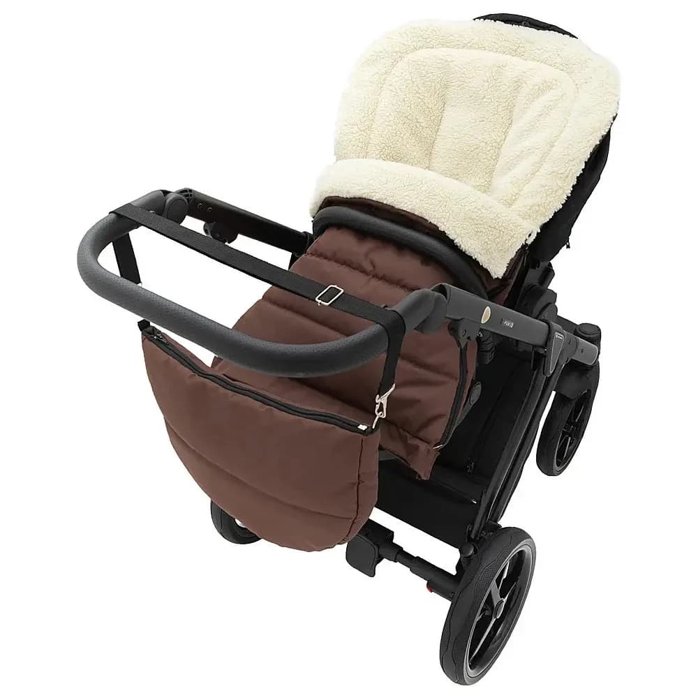 Конверт зимовий Babyroom Wool N-20 626136 chocolate фото 3 Конверт зимовий Babyroom Wool N-20 626136 chocolate фото 3