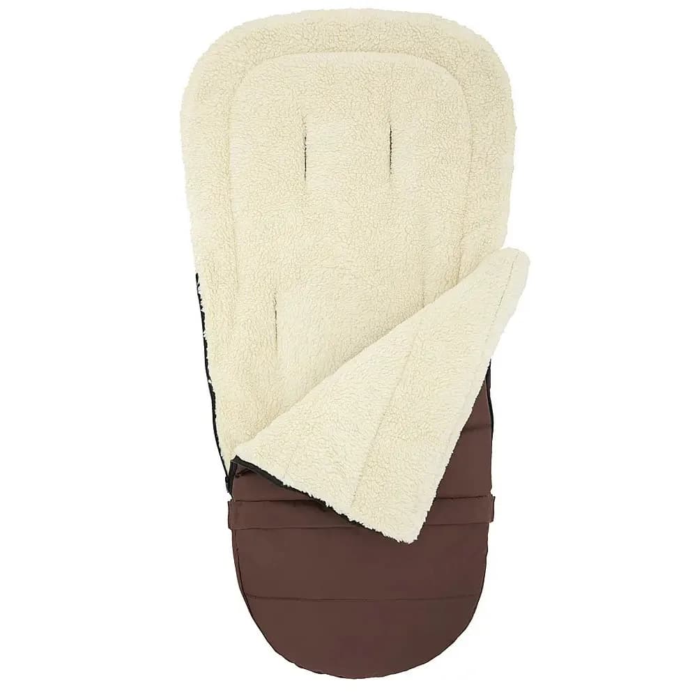 Конверт зимовий Babyroom Wool N-20 626136 chocolate фото 4 Конверт зимовий Babyroom Wool N-20 626136 chocolate фото 4