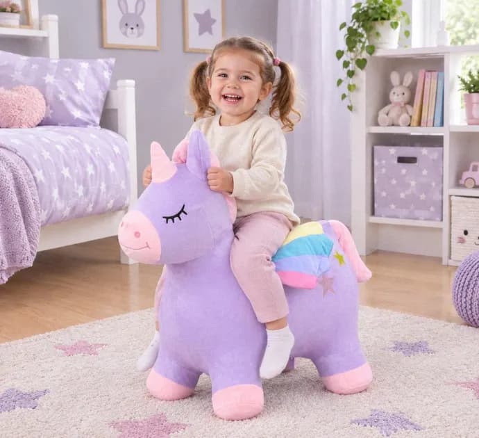 Прыгун Toys K Единорог MS4487 фото 2 Прыгун Toys K Единорог MS4487 фото 2