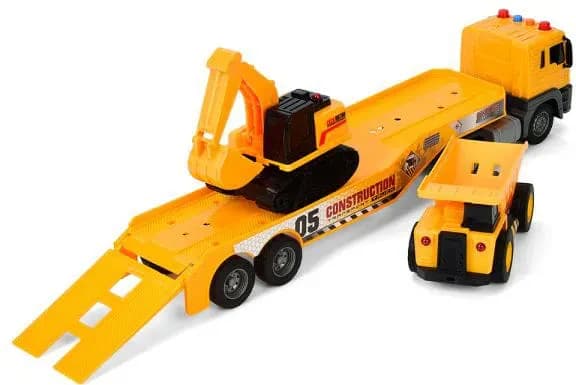 Машина с экскаватором и самосвалом Toys K JS237-7-11 фото 3 Машина с экскаватором и самосвалом Toys K JS237-7-11 фото 3