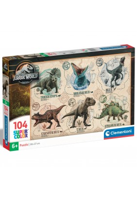Пазл Clementoni Jurassic World 104ел 27179