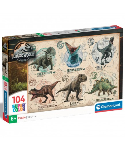 Пазл Clementoni Jurassic World 104ел 27179 Пазл Clementoni Jurassic World 104ел 27179