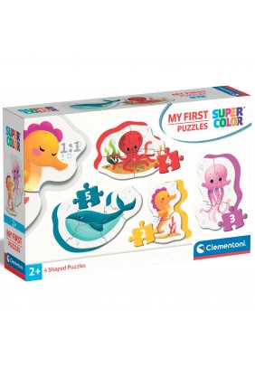 Пазл 4в1 Clementoni Sea Life 20835