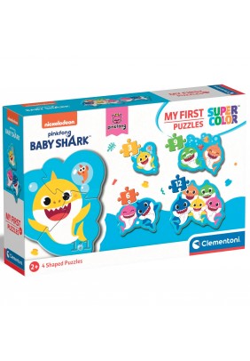 Пазл 4в1 Clementoni Baby Shark 20828