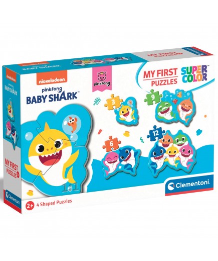 Пазл 4в1 Clementoni Baby Shark 20828