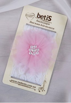 Повязка "Діамант" BETIS 27682046 -рожевий