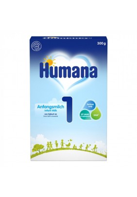 Суміш молочна Humana-1 з пребіотиками 300г 1586175 - 