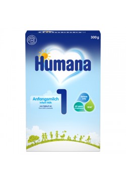 Смесь молочная Humana-1 с пребиотиками 600г 720221