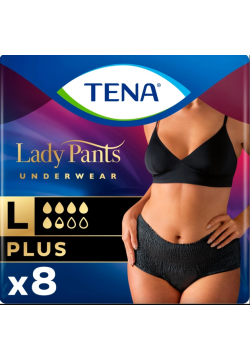 Трусы урологические Uni Tena Lady Pants Plus L 8шт 782609-18