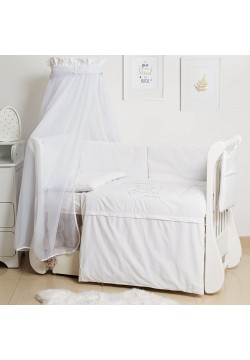 Постільний комплект Twins Dolce Loving bear white 8од 4062-D-010